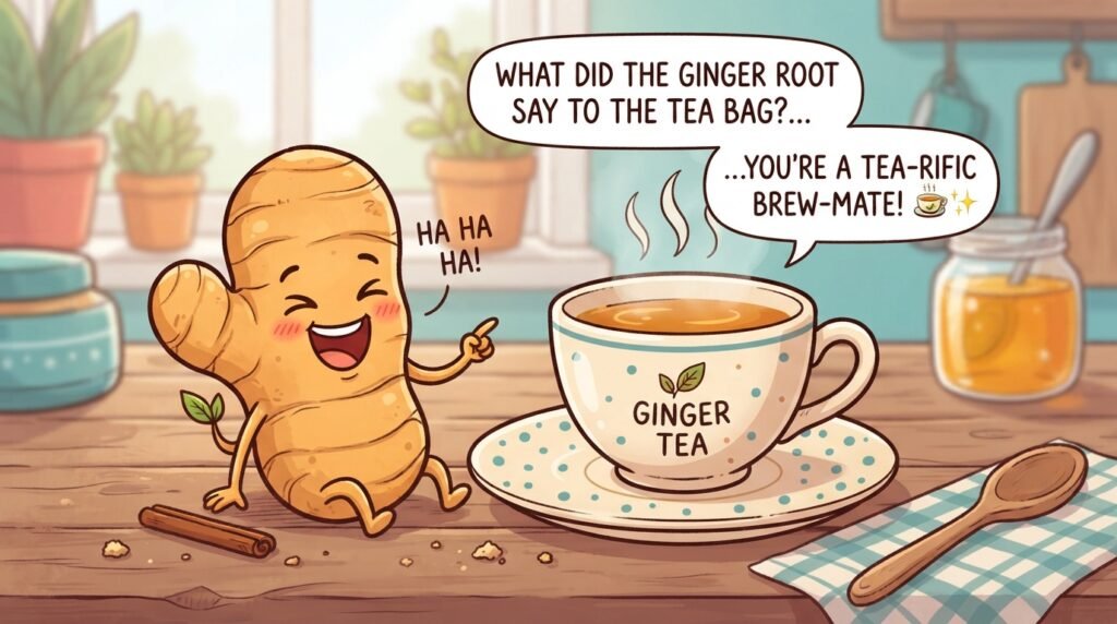Ginger Tea Jokes
