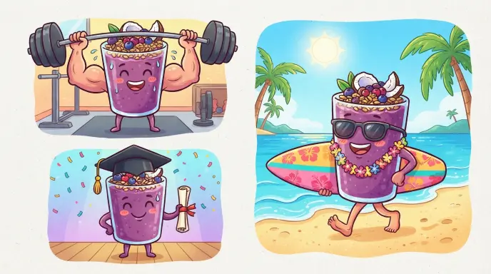 Acai Smoothie Puns