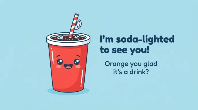 Cute Drink Puns