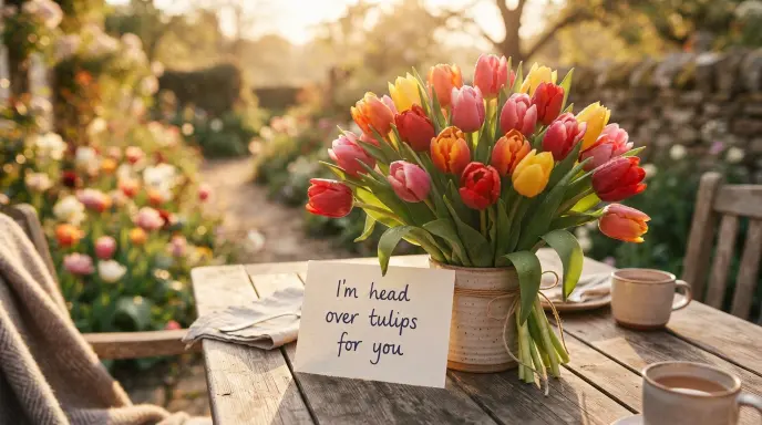 Romantic Tulip Puns