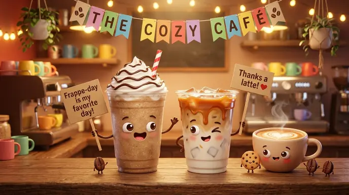 Starbucks Drink Puns for Every Coffee Fan