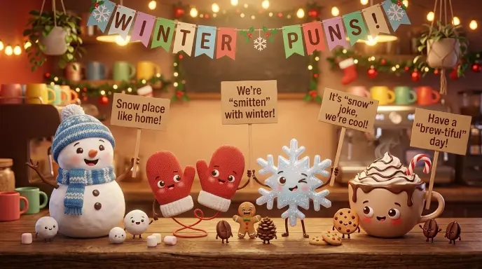 winter puns