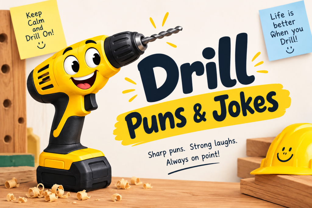 Worksite Humor and Drill Puns