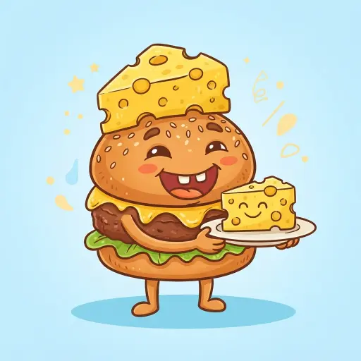 Cheesy Hamburger Puns 