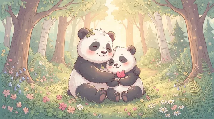 Panda Love and Friendship Puns
