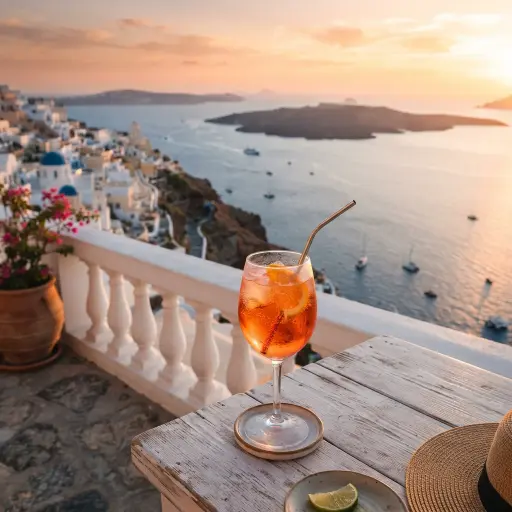 Santorini Instagram Caption Puns