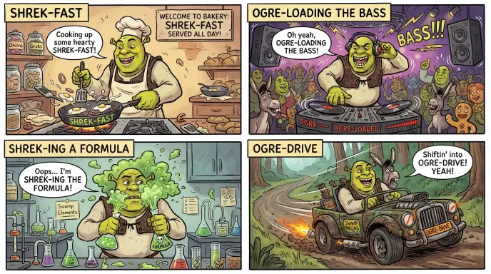 shrek puns
