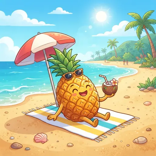 Tropical Pineapple Puns